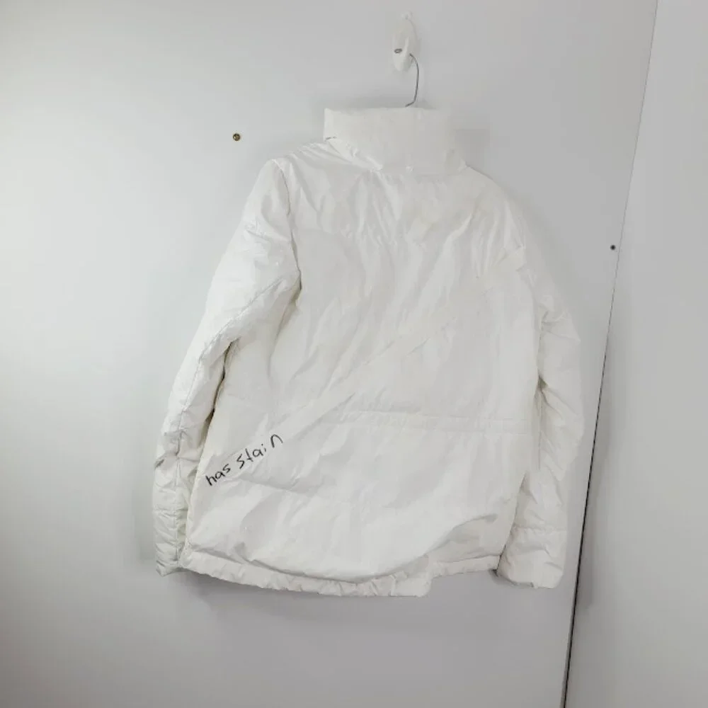 Lululemon Women's White Wunder Puff Padded Snow Puffer‎ Jacket Size 6